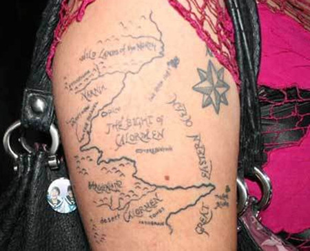 Navy Tattoos Musings On Maps